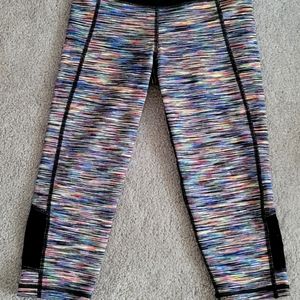Sweaty Betty heathered cropped leggings